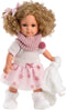 Llorens pop Elena met blond krullend haar - 35cm