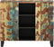 vidaXL - Dressoir - met - 2 - deuren - 90x33x75 - cm - massief - gerecycled - hout