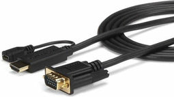 Startech HD2VGAMM3 - HDMI naar VGA Converterkabel - 91 cm - Zwart