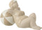J-Line decoratie Vrouw Badpak Bal - keramiek - beige