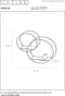 Lucide CIRCLE - Wandlamp - 1xE27 - 43x38x14 cm - Zwart