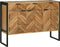 vidaXL - Dressoir - 100x30x75 - cm - Massief - Acaciahout