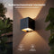 Goliving - Wandlamp met bewegingssensor - IP65 waterproof - Zwart