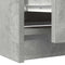 vidaXL - Tv-meubel - 60x35x54 - cm - bewerkt - hout - betongrijs