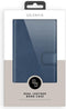 Selencia Hoesje Geschikt voor Samsung Galaxy Note 10 Plus Hoesje Met Pasjeshouder - Selencia Echt Lederen Bookcase - Blauw