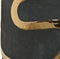 Vaas Home ESPRIT Grijs Gouden Keramiek Abstract Modern 19 x 19 x 45 cm
