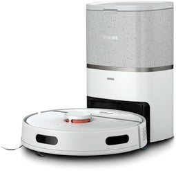 Philips HomeRun 3000 Series Aqua - Robotstofzuiger met Dweilfunctie - Ultrasterke zuigkracht - Grijs