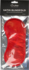 Rood satijnen oogmasker