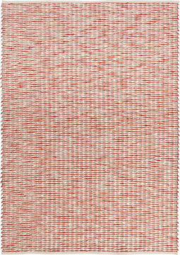 Brink en Campman - Grain 13502 Vloerkleed - 140x200 - Rechthoek - Laagpolig,Structuur Tapijt - Landelijk - Rood, Roze, Wit