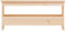 vidaXL - Halbankje - 100x28x45 - cm - massief - grenenhout