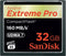 SanDisk Extreme Pro - Compact Flash - 32GB - 160MB/s lezen 150MB/s schrijven