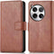 iMoshion Hoesje Geschikt voor OnePlus 12 Hoesje Met Pasjeshouder - iMoshion Luxe Bookcase - Bruin
