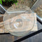 Mica Decorations Cassy Conische Vaas - H70 x Ø19 cm - Glas - Transparant - TRANSPARANT