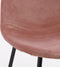 Mica Decorations Corby - Eetkamerstoel - Gerecycled polyester - Donkerroze