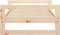 vidaXL - Hondenmand - 75,5x55,5x28 - cm - massief - grenenhout
