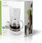 Nedis Koffiezetapparaat - Filter Koffie - 1.25 l - 10 Kopjes - Warmhoudfunctie - Wit