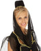 dressforfun - buikdanseres kostuum 1001 nacht S - fluweel satijn tule