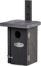 Best for Birds Winterkoning Vogelhuisje - Grijs - 140x250x120 mm