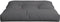 vidaXL - Palletkussen - 80x80x12 - cm - stof - grijs