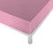 Verstelbaar onderlaken Naturals BAJERA (DRAP HOUSSE) Licht Roze 90 x 190/200 cm (Bed van 90)