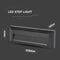 V-TAC VT-1162-B-N LED Step Light - IP65 - Black - 3 Watts - 110 Lumens - 3000K