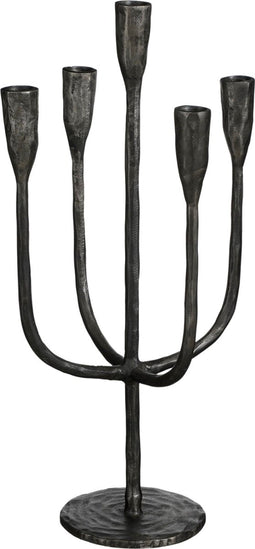 House of Seasons Stretto - Kandelaar - H43 x Ø22 cm - Zwart