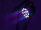 Eurolite LED PARty Spot 12x1Watt RGBW - Compact spotlight met DMX controle - Zwart