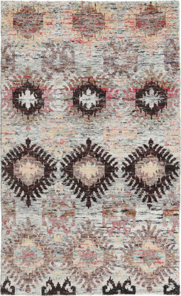 Sari Silk TX-3425 Vloerkleed - 250x300 - Rechthoek - Laagpolig,Oosters,Vintage Tapijt - Modern - Meerkleurig