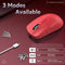 ATTACK SHARK X6 - Draadloze Gaming Muis - Pixart PAW3395 26000DPI RGB-Oplaadstation - Licht rood