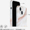 Selencia iPhone 15 - Backcover - 100% gerecycled - Wit Marmer