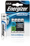 Energizer ENLITHIUMAAAP4 - Batterijen - 1150mAh - Zilver