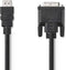 Nedis HDMI Kabel - HDMI Male naar DVI-D 24+1-Pins - 5 m - 1080p - Vernikkeld - Zwart