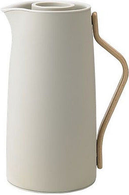 Stelton X-200-9 - Thermoskan - 1.2 Liter - Houten handvat - Emma Sand
