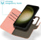 iMoshion Hoesje Geschikt voor Samsung Galaxy S24 Hoesje Met Pasjeshouder - iMoshion Uitneembare 2-in-1 Luxe Bookcase - Roze