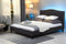 MONTPELLIER - Bed LED - Grijs/Meerkleurig - 180 x 200 cm - Polyester