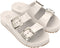 Zaxy Partner - Slippers - Stoere banden met gesp - Off White - Maat 38