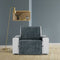 Hoes voor stoel Eysa TURIN Antracietgrijs 100 x 110 x 55 cm