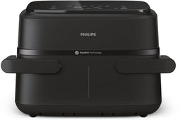 Philips 1000 Series NA150/00 - Dual Basket Airfryer - 7,1L - Tot 5 Personen - Zwart