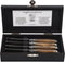 Laguiole Style de Vie Botermessen Luxury Line - 4-delig - Olijfhout