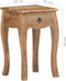 vidaXL - Nachtkastje - 28x28x46 - cm - massief - mangohout