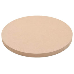 vidaXL - Tafelblad - rond - MDF - 300x18 - mm