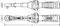 Hazet 5108B-3CT - Momentsleutel 1/4