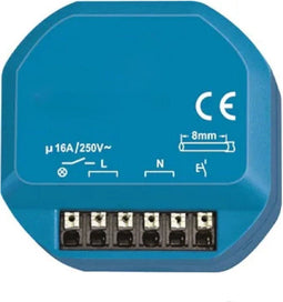 Wifi Jalouzieactor - 240V - Blauw - Geschikt voor Apple Home & Matter