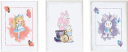 Bladen Crochetts Alice 33 x 43 x 2 cm 3 Onderdelen