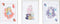 Bladen Crochetts Alice 33 x 43 x 2 cm 3 Onderdelen