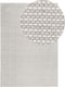 KILIS - Laagpolig vloerkleed - Lichtgrijs - 140 x 200 cm - Wol