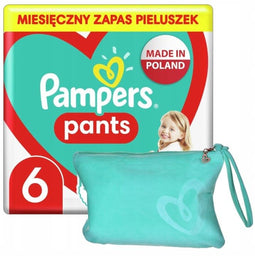 Pampers Broekje Jongen/meisje 6 132 stuk(s)