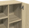 vidaXL - Wasmachinekast - 70,5x24x90 - cm - sonoma - eikenkleurig