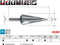 RUKO 101052H - Getrapte boor 4-30 mm HSS - Hoog snijvermogen (1 stuk)