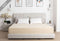 Jersey Fitted Sheets - Taupe - 180x200-220 cm - Zacht en Ademend Bedlinnen voor Ultiem Slapcomfort